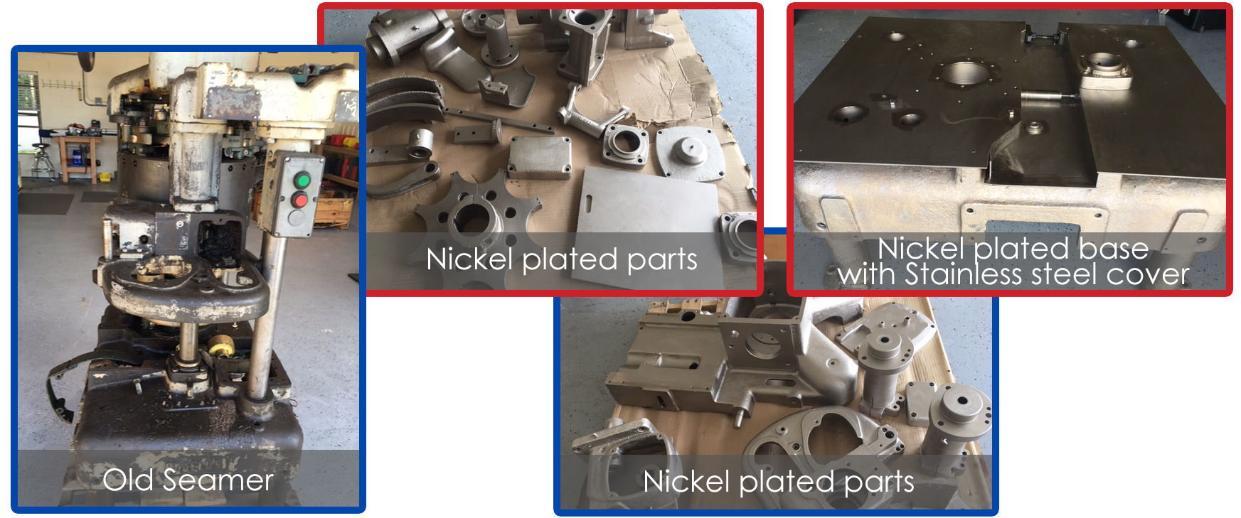 Current 60 L Seamer Parts